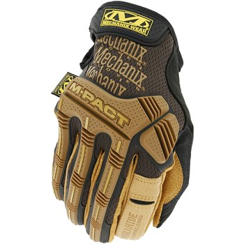 Mechanix Wear DuraHide M-Pact Marrón 2XG Cuero Guantes de trabajo - lmp-75-012
