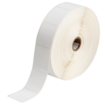 Imágen de Brady Blanco Polipropileno Transferencia térmica THT-258-7425-2-SC Rollo de etiquetas para impresora de transferencia térmica troquelado (Imagen principal del producto)