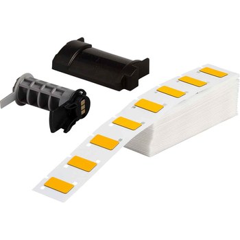 Imágen de Brady Amarillo Poliéster Transferencia térmica M6-171-593-YL Etiquetas para impresora con panel en relieve (Imagen principal del producto)