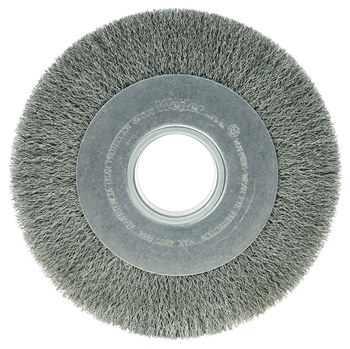 Weiler 03110 Cepillo de rueda - Rizado Acero cerda