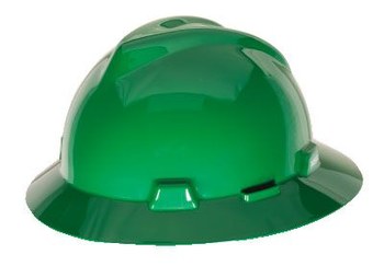 Imágen de MSA V-Gard Verde Casco (Imagen principal del producto)