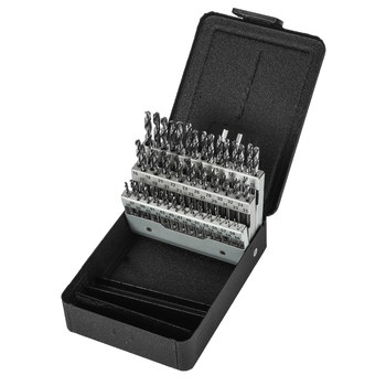 Imágen de Precision Twist Drill 118° Corte de mano derecha Acero de alta velocidad CR60 Juego de brocas de longitud de talón 5995608 (Imagen principal del producto)