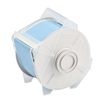 Imágen de Brady Azul Interior/exterior Poliéster Transferencia térmica 97743 Rollo de etiquetas para impresora de transferencia térmica continua (Imagen principal del producto)