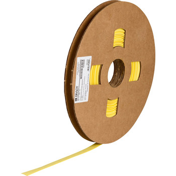 Imágen de Brady Permasleeve Amarillo Poliolefina Transferencia térmica PS-C-250-YL Tubería termocontraíble para impresora de transferencia térmica continua (Imagen principal del producto)