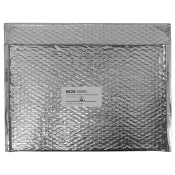 SCS Serie 2300R Bolsa protectora estática - 16 pulg. x 15 pulg. - Plateado - SCS 2301615
