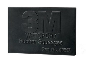 3M Wetordry Escobilla de caucho - 2 x 3 in - 05518