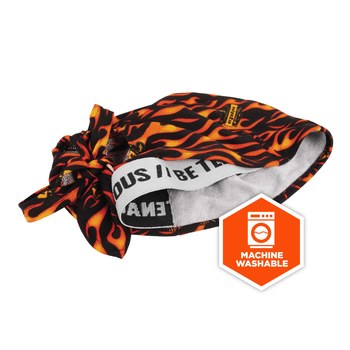 Ergodyne Chill-Its 6615 Negro/Rojo Hi Cool/Felpa Pañuelo - 720476-12485