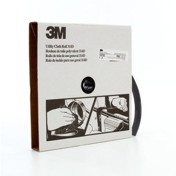 3M Rollo 19792 - 1 pulg. x 50 yd - Óxido de aluminio - P80 - Mediano