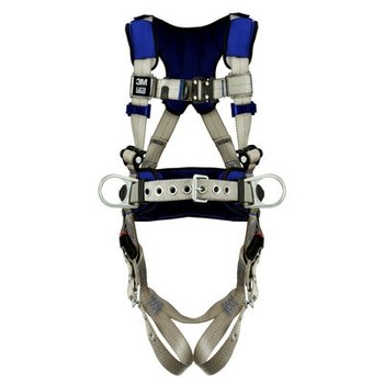 DBI-SALA ExoFit X100 Construction, Posicionamiento Arnés para el cuerpo 70804540006 - tamaño Grande - Gris - 19001
