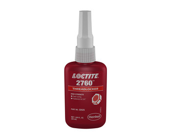 Loctite 2760 Rojo Fijador de rosca 32525, IDH:303440 - Alto Fuerza - 50 ml Botella