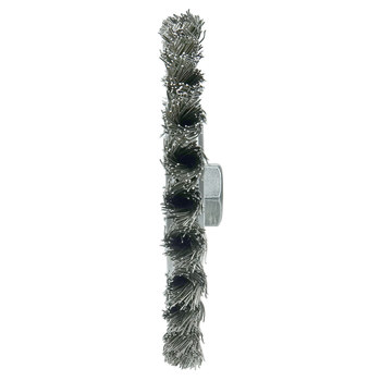 Weiler Roughneck 08926 Cepillo de rueda - Anudado - Circular trenzado Acero inoxidable cerda