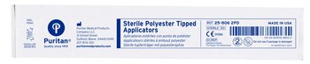 Puritan Aplicador 25-806 2PD - 6 pulg. - Poliestireno - 25-806 2pd