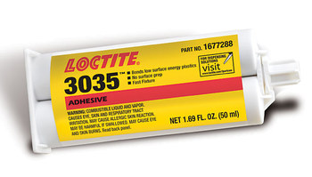 Loctite 3035 Amarillo Adhesivo acrílico, 400 ml | RSHughes.mx