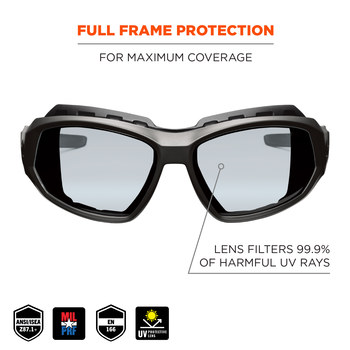 Ergodyne Skullerz LOKI Universal Lentes de seguridad lente Transparente - 720476-56083