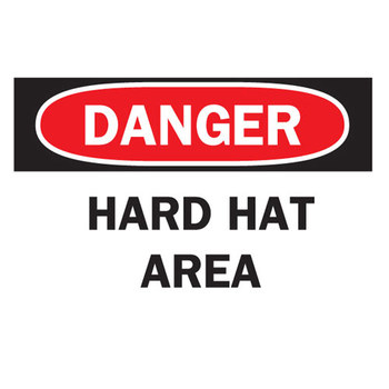 Imágen de Brady B-120 Poliéster reforzado con fibra de vidrio Rectángulo Blanco Inglés Cartel de PPE 74187 (Imagen principal del producto)