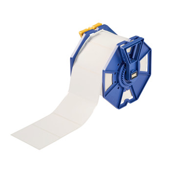 Imágen de Brady Blanco Poliéster J-391-2569 Rollo de etiquetas para impresora de transferencia térmica troquelado (Imagen principal del producto)