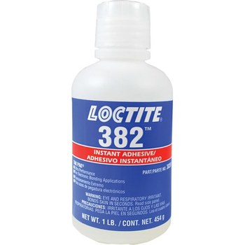 Loctite Tak Pak 382 Adhesivo de cianoacrilato Transparente Gel 1 lb Botella - 38261