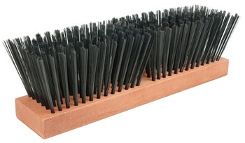 Weiler 702 Cabezal de escoba a presión - 16 pulg. - Acero - Negro - 70215