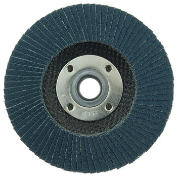 Weiler Wolverine Tipo 27 - Zirconia - 4 1/2 pulg. - 80 - Mediano - 31410