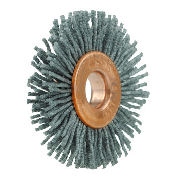 Weiler Nylox 17532 Cepillo de rueda - Rizado Nailon cerda