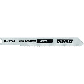 Imágen de Hoja de sierra de calar para corte de metal Vástago en U DW3724-5 de Acero con alto contenido de carbono 3 pulg. por de DEWALT (Imagen principal del producto)